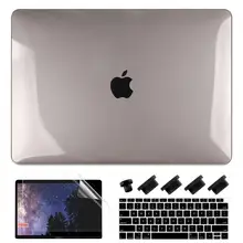 Для Macbook Air retina 11 12 13," матовый кристально чистый чехол для Macbook Air Pro 13 15 дюймов Touch Bar/Touch ID A1932 A2159 A1706