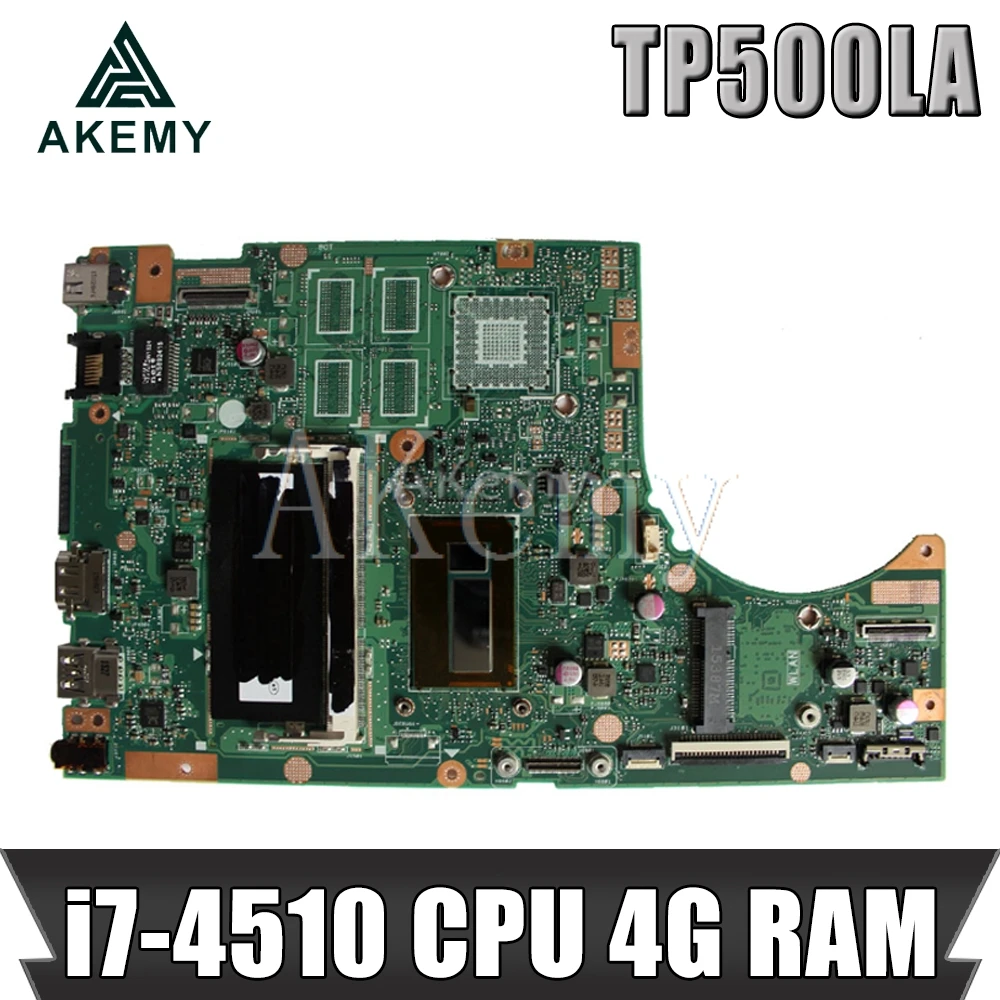 Akemy TP500LA/TP500LN материнская плата для ноутбука For Asus TP500LA TP500LN TP500LD TP500L TP500 тестовая