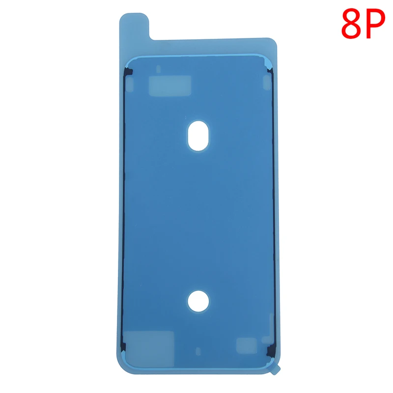 Pegatina impermeable de alta calidad para iPhone X, 6, 6s, 7, 8 plus, pantalla LCD, 3M, pegamento adhesivo, piezas de reparación, 1 ud.