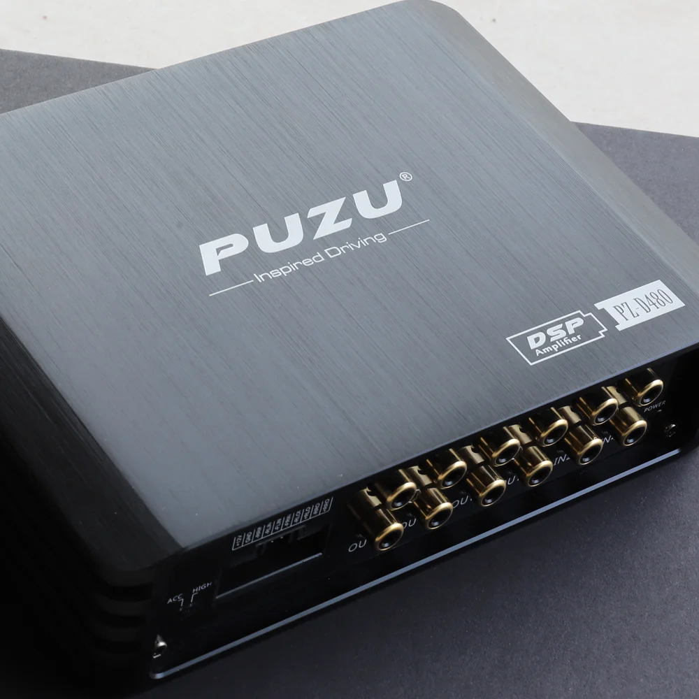 PUZU DSP 4ch to 8ch автомобильный усилитель жгут проводов подключи и работай с 4X180W