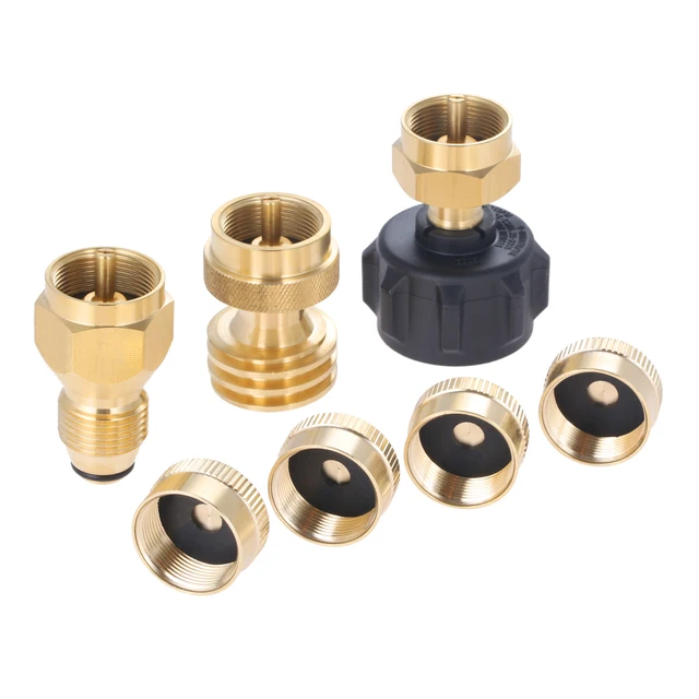 7 db/Beállított Propán Adapter Újratöltési És Steak -Megtakarító Gázrács Az Eldobható Kis Palackhoz Tartálykaporral - Image 3