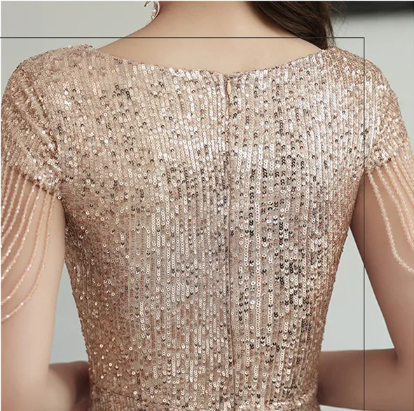 Vestido de festa, вечерние платья русалки, длинное платье, модное вечернее платье с v-образным вырезом и блестками, вечерние платья, Robe De Soiree