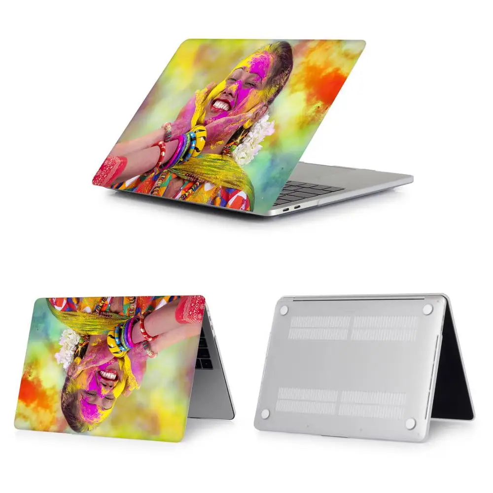 HD цветной печатный вал чехол для Apple MacBook Air 13,3 чехол 11 Pro 15 retina 12 сумка для ноутбука Air 13 Pro 13 Touch bar чехол - Цвет: Da Yang Ke 11
