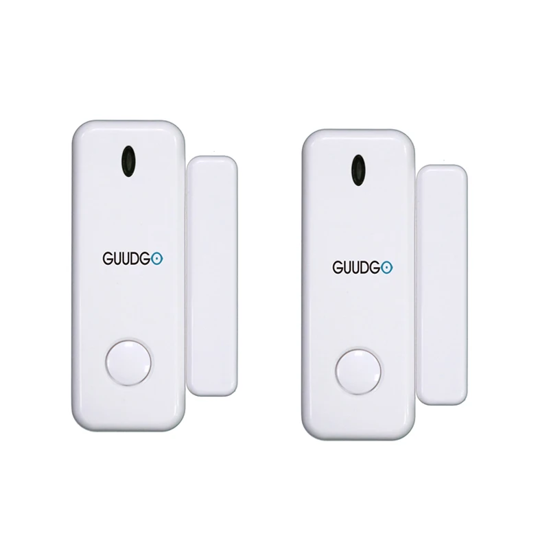 GUUDGO Wireless Door Window Sensor Detector 433MHz Open / Closed Smart Mini Door Sensor for Smart Home Security Alarm System security system keypad Alarms & Sensors