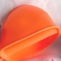 orange Теплоизоляционный зажим для рук для кухонной чаши, зажим для тарелок, термостойкие перчатки для микроволновой печи, зажим для тарелок - Color: orange