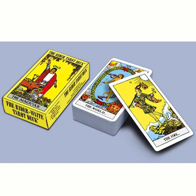 10 видов колода карт Таро карточки для настольных игр Игра манга/Классика/Тени настольная игра, Карты Таро для семьи/друзей - Цвет: Rider Waite