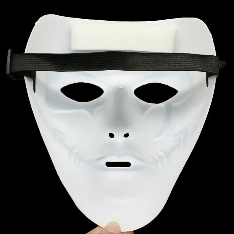 Вечерние Маски на Хэллоуин, танцевальные принадлежности, маска Ужас, ручная роспись, уличное платье, реквизит для шоу, Маскарадная маска для взрослых, маска для выступлений, реквизит