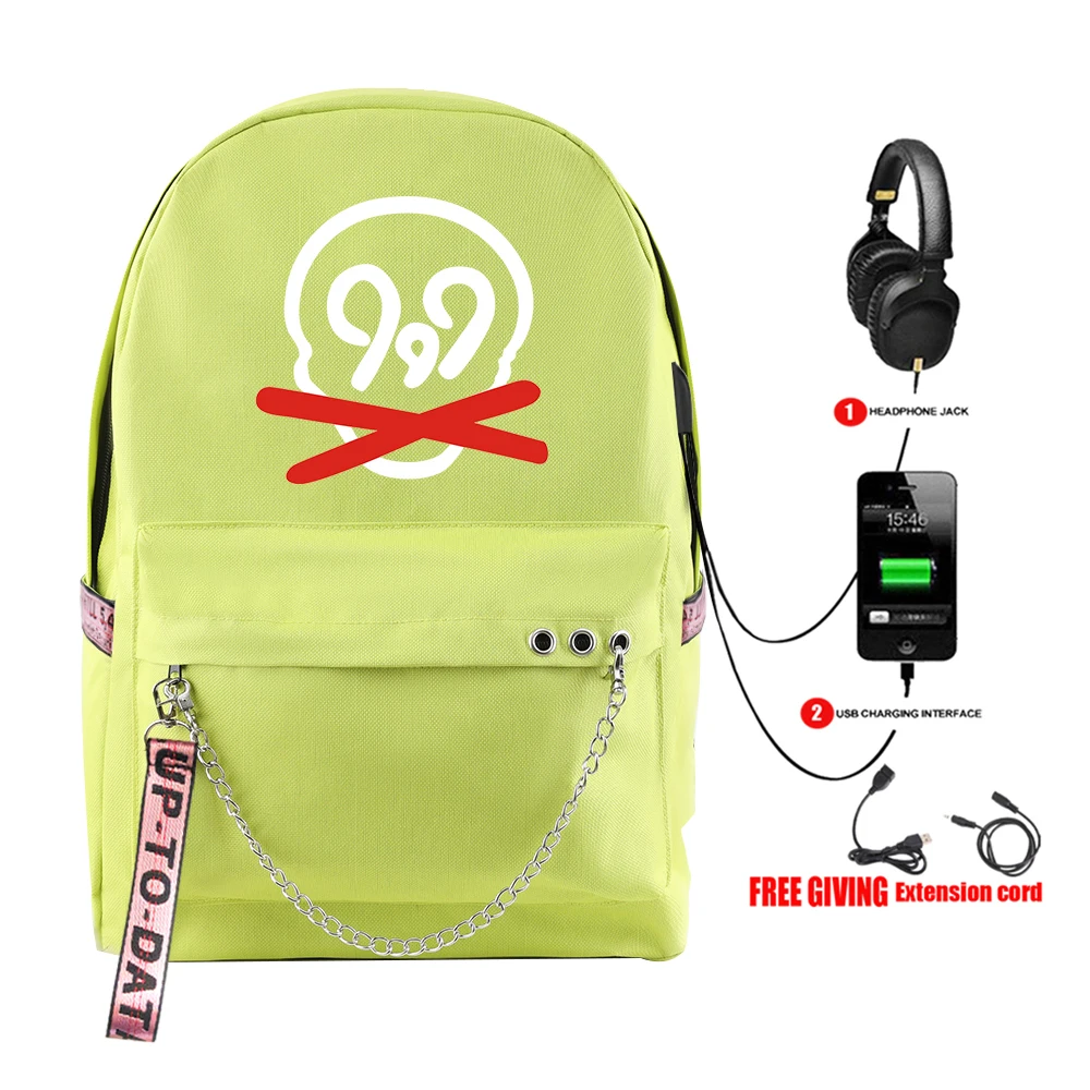 Juice Wrld рюкзак, модный рюкзак с принтом звездного неба, рюкзак для ноутбука, USB многофункциональный рюкзак для путешествий, софтбэк рюкзак