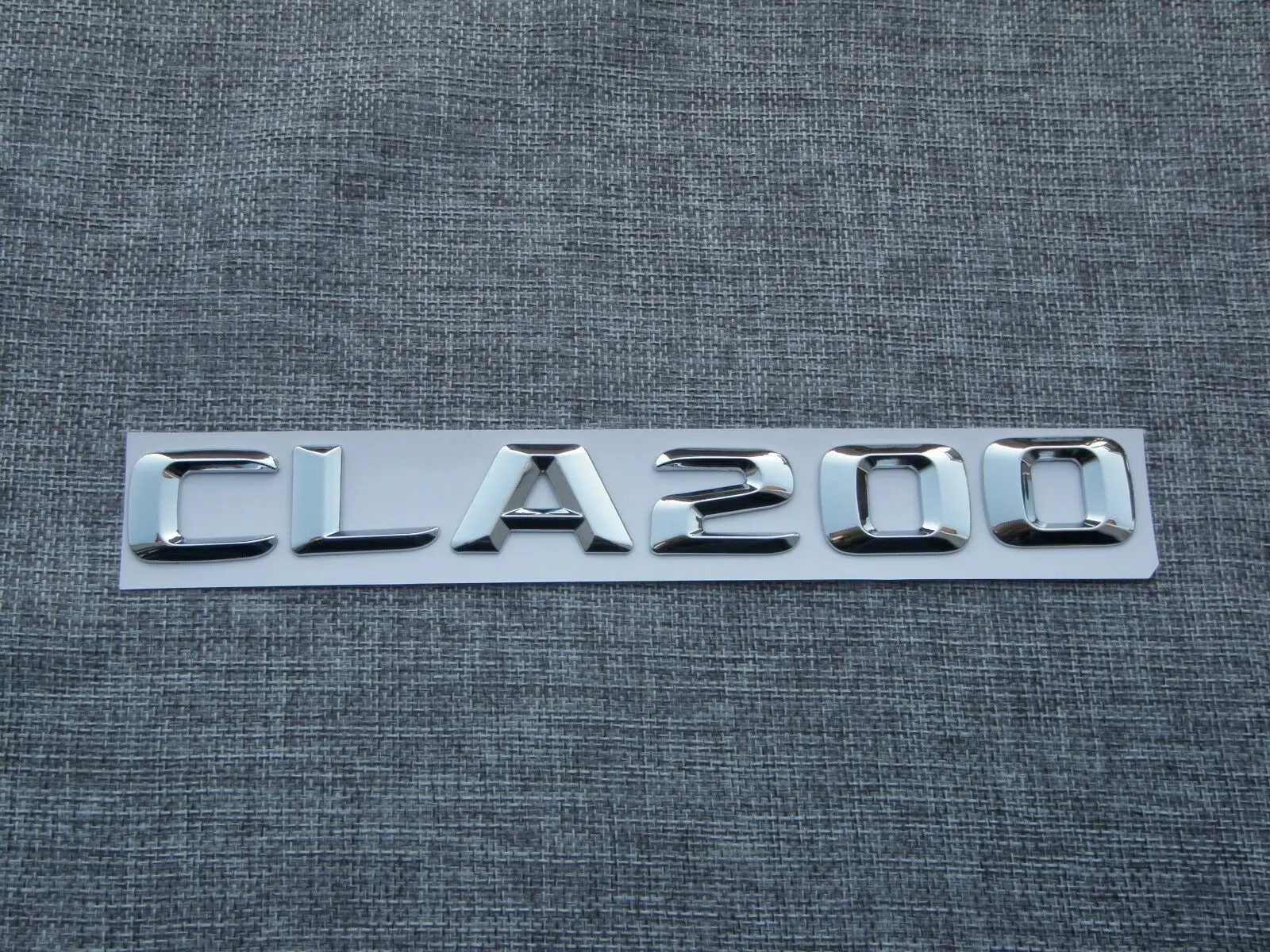 3D шрифт хромированные буквы CLA 200 эмблемы для багажника Значки Mercedes CLA200 |