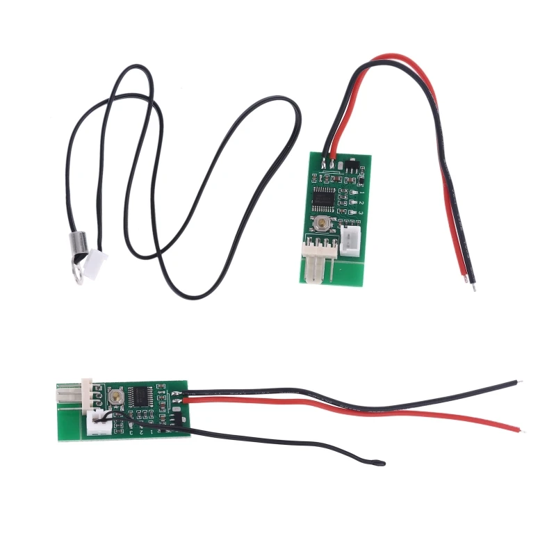 

12V PWM 4-Wire Temperature Speed Controller for PC Fan Computer Fan Noise reduce R9JC