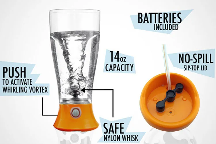 Электрический белковый шейкер блендер пивоваренный молочный встряхиватель Электрический смешивающий стакан порошок бутылка для воды автоматический механизм чашка смешивания