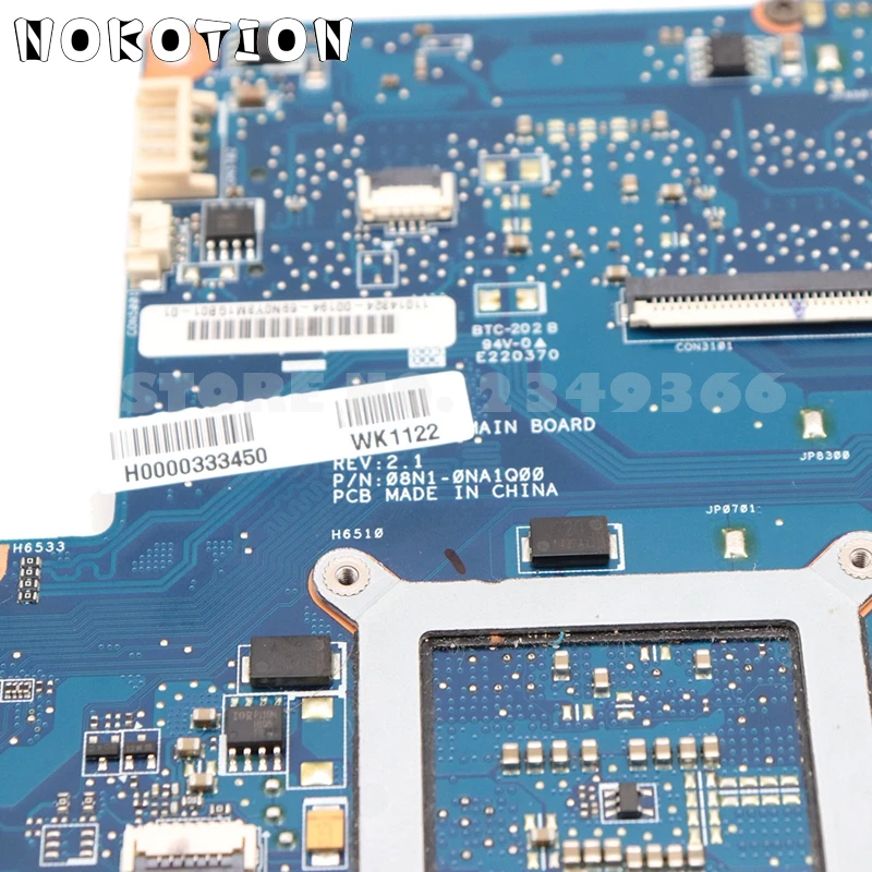 NOKOTION H000034860 H0000333450 основная плата для ноутбука Toshiba Satellite L775 материнская плата HM65 DDR3 GT525M 1 Гб