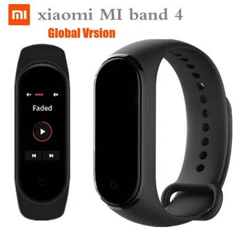 

Xiao Mi Mi Band 4 Smart Band 0.95 Inch Amoled 120X240 Full Color Scherm Bluetooth 5.0 Polsband 50 M Waterdicht smart Armband