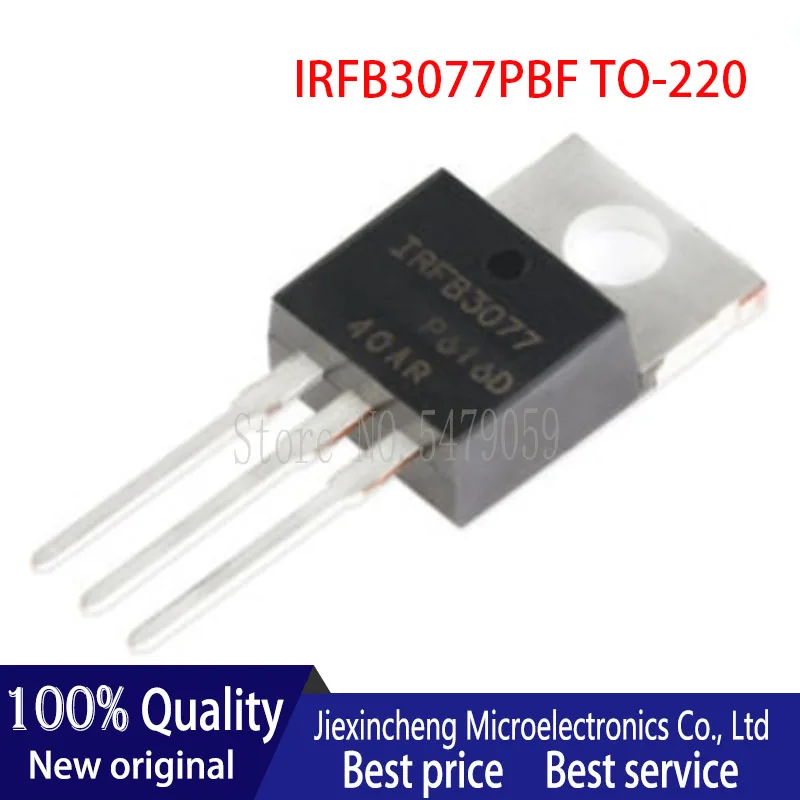 10шт. IRFB3077PBF IRFB3077 TO 220 75V 210A MOSFET 100% Новый оригинальный|Запасные части| |