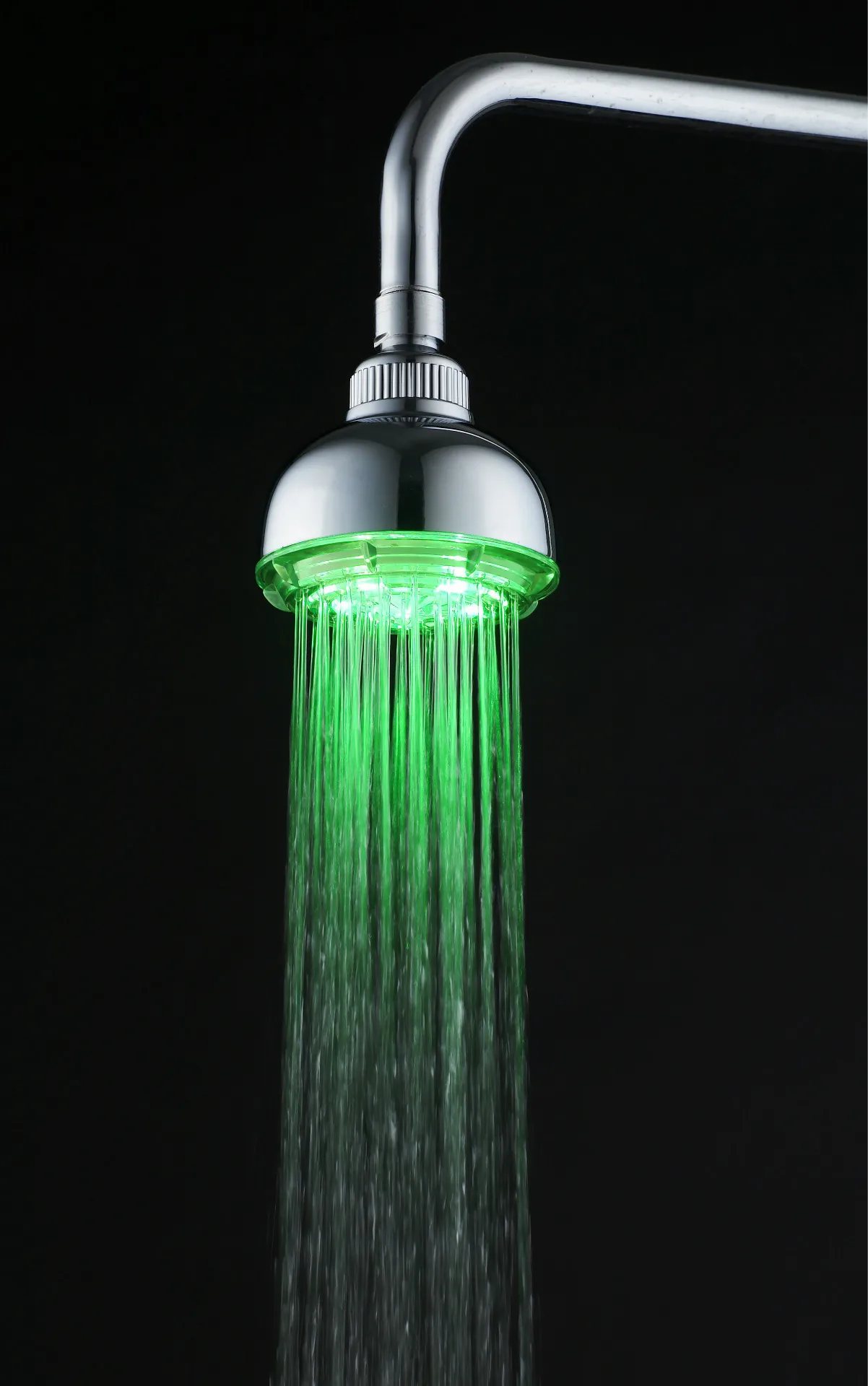 

Hot Sales Product LED Temperature Control Small Hanging End Shower Head T2