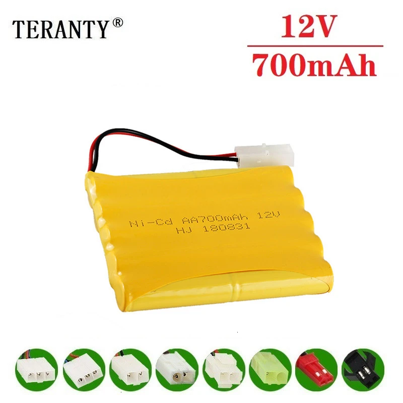 ( H Model ) 12v 700mah NiCD Battery For Rc toy Car Tanks Trains Robot Boat Gun Ni-CD AA Rechargeable 1Pcs | Игрушки и хобби