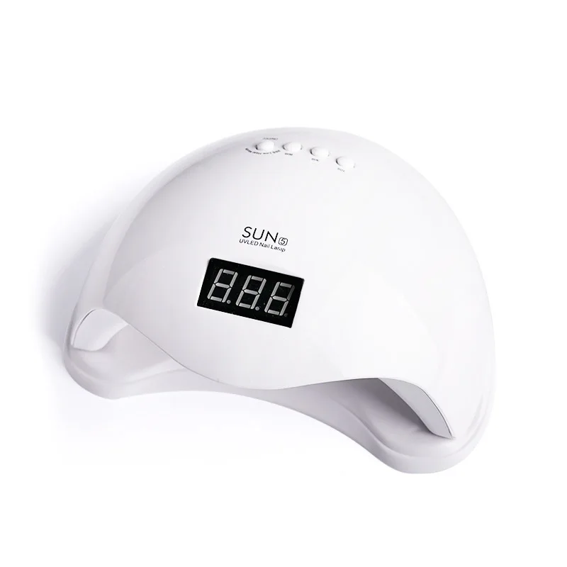 

AliExpress Hot Selling 48W Manicure LED Light Treatment Device Wholesale SUN5 Chopsticks Container Sensing Nail Dryer Customizab