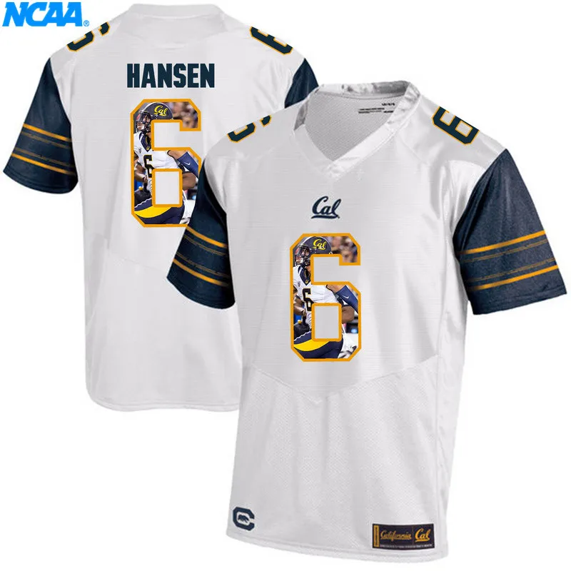 Новое поступление высокое качество Chad Hansen#6 c. J. Anderson#9 Спортивная футболка для колледжа, трикотажные изделия, S-XXXL - Цвет: 8