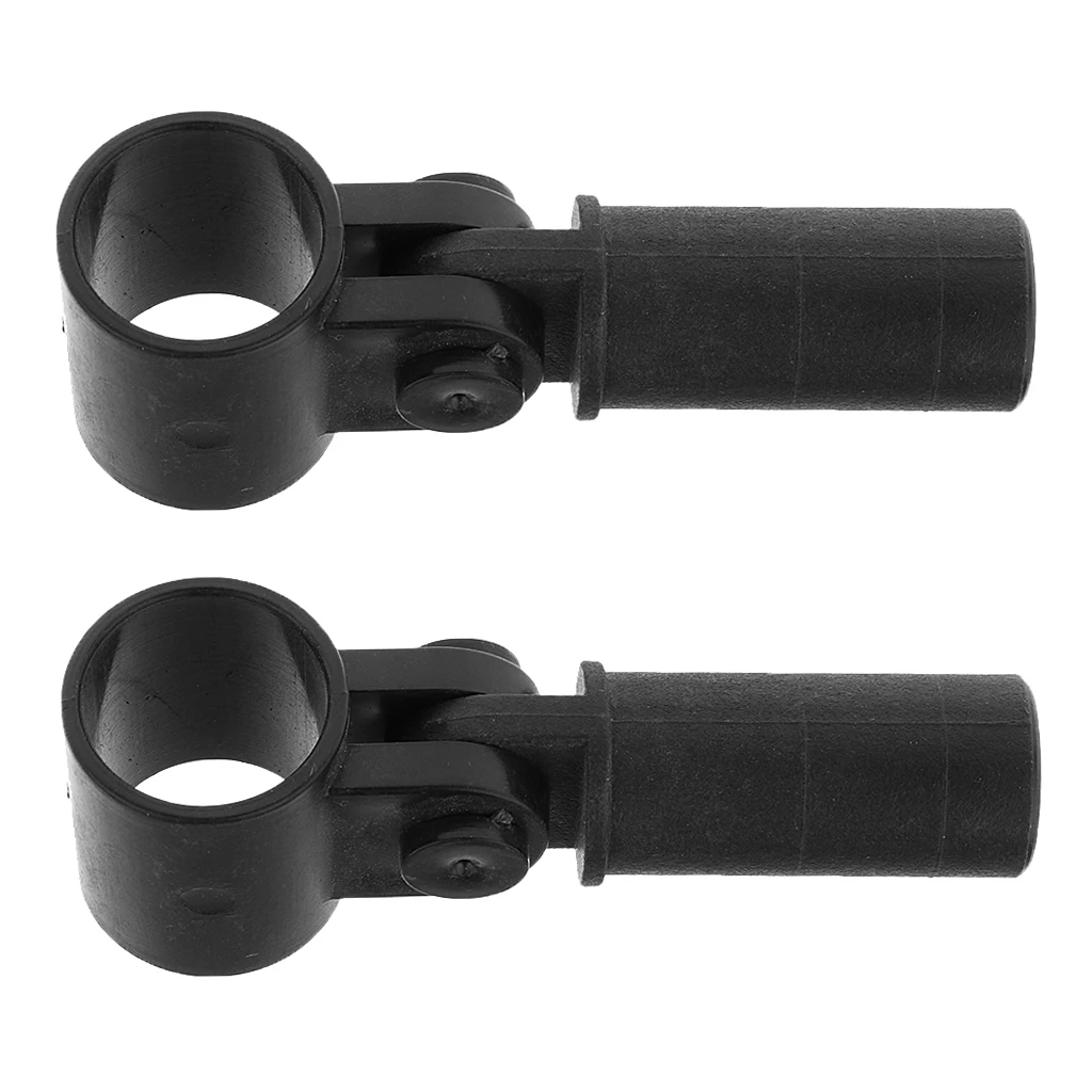 2pcs Boat Canopy/ Bimini Top Fitting Tube Fasteners (Jaw Slide Eye+ End Cap)