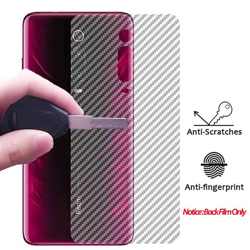 Back Film Glass Мягкий задний протектор экрана для ксиоми ми 9т 3D пленка из углеродного волокна Xiaomi Mi 9SE Mi 9 задняя крышка пленка стекло сяоми ми 9т xiaomi mi 9t наклейка - Цвет: Back Film Glass