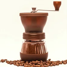 Мини-Мясорубка домашняя ручная кофемолка съемная и моющаяся кофемолка