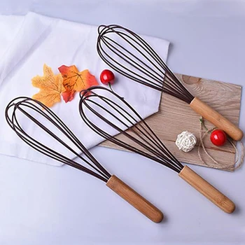 

1Pc Drink Whisk Mixer Egg Beater Silicone Egg Beaters Kitchen Tools Hand Egg Mixer Cooking Foamer