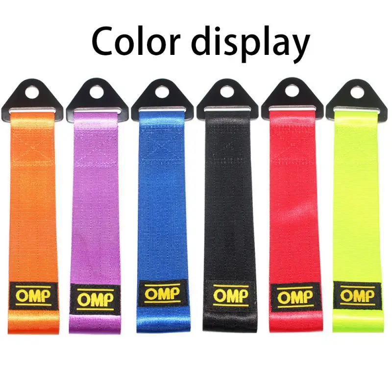High Strength Towing Rope Nylon trailer Tow Ropes Racing Car Universal Tow Eye Strap Tow Strap Bumper Trailer