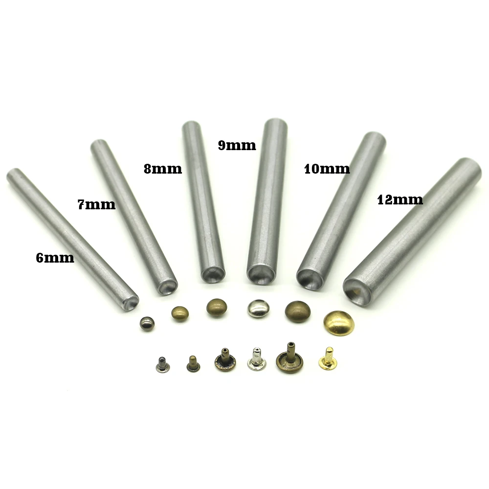 New 50sets/pack Studs Spikes Punk Rock Rivets Shoes Bags Mushroom 4 colors Lot Of Color Metal Screw Rivet H-11