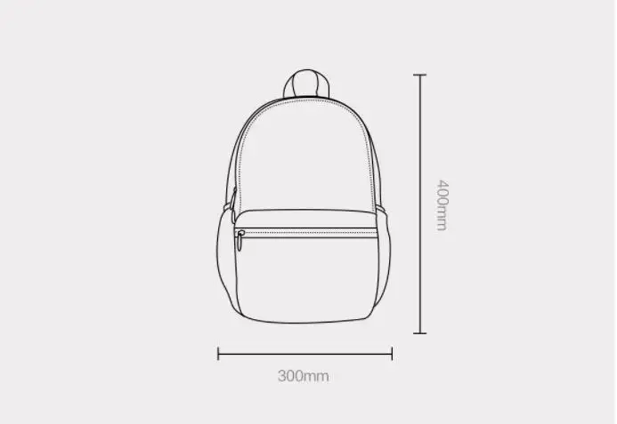 Xiaomi mijia рюкзак для путешествий на открытом воздухе трендовый свет 25л емкость четырехуровневый анти-вода может быть помещен 15,6 дюймовый компьютер смарт