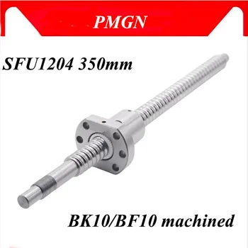 

Hot mechined 12mm 1204 Ball Screw Rolled C7 ballscrew SFU1204 350mm with one 1204 flange single ball nut for CNC parts