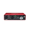 Новая улучшенная профессиональная звуковая карта FOCUSRITE Scarlett 2i2 3-го поколения, USB аудио интерфейс с усилителем микрофона ► Фото 2/5