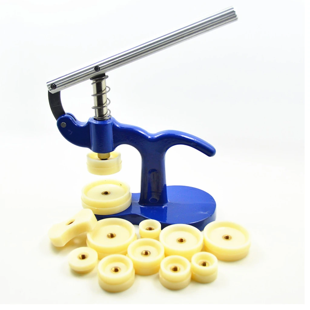 

Blue Watch Capper Straps Screws Pins Metal Watch Repair Tools Kit Watchmaker