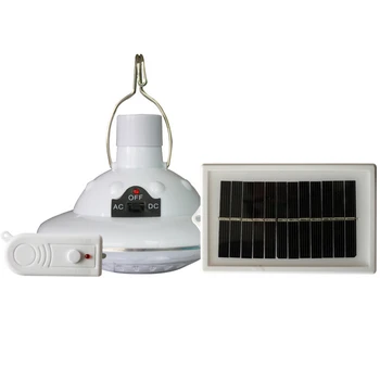 

Garden Solar Lamp With Remote Control Hooking 22LED Chargeable ABS White Outdoor Portable