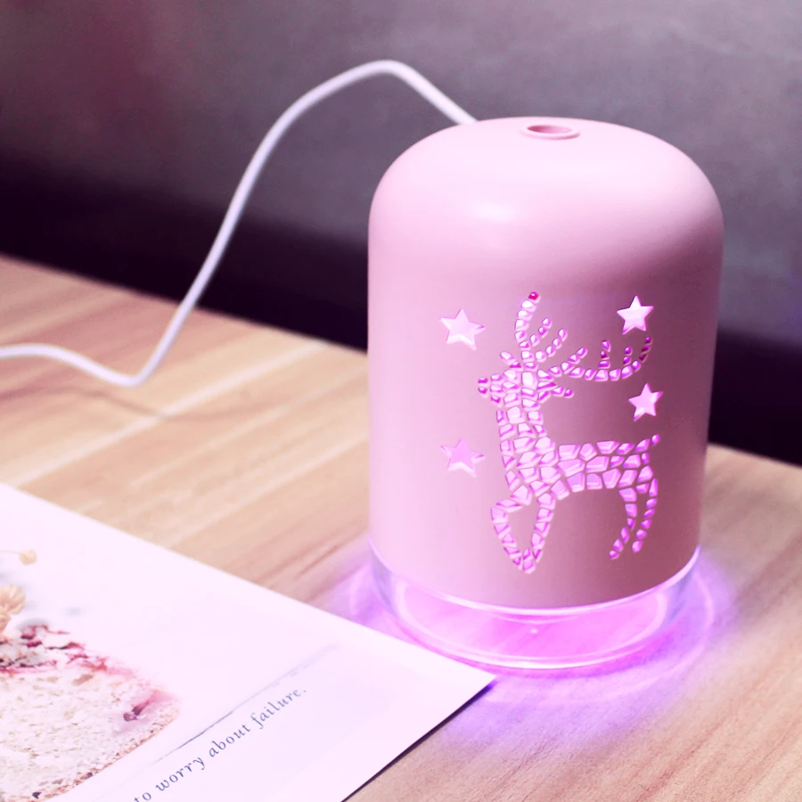 

340ML air humidifier Essential Oil diffuser humidificador USB Car Purifier aroma diffuser difusor aromaterapia humidifier
