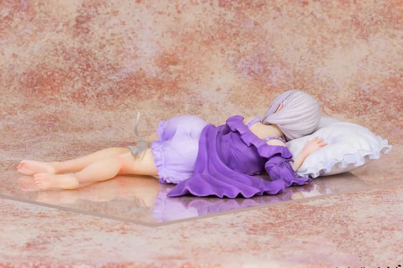 Re: Zero-start of a Different World Life Амелия Спящая позиция Seikatsu косплей парик в коробке Garage Kit