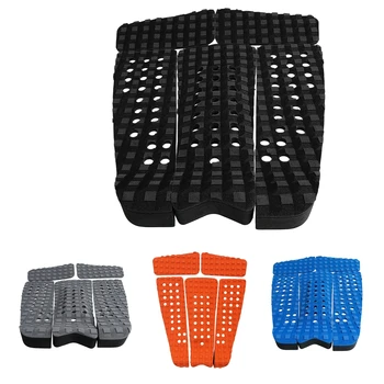 

5 PCS Square Grooved EVA Surfboard Skimboard Longboard SUP Traction Deck Grip Tail Pad Trimmable Sheet