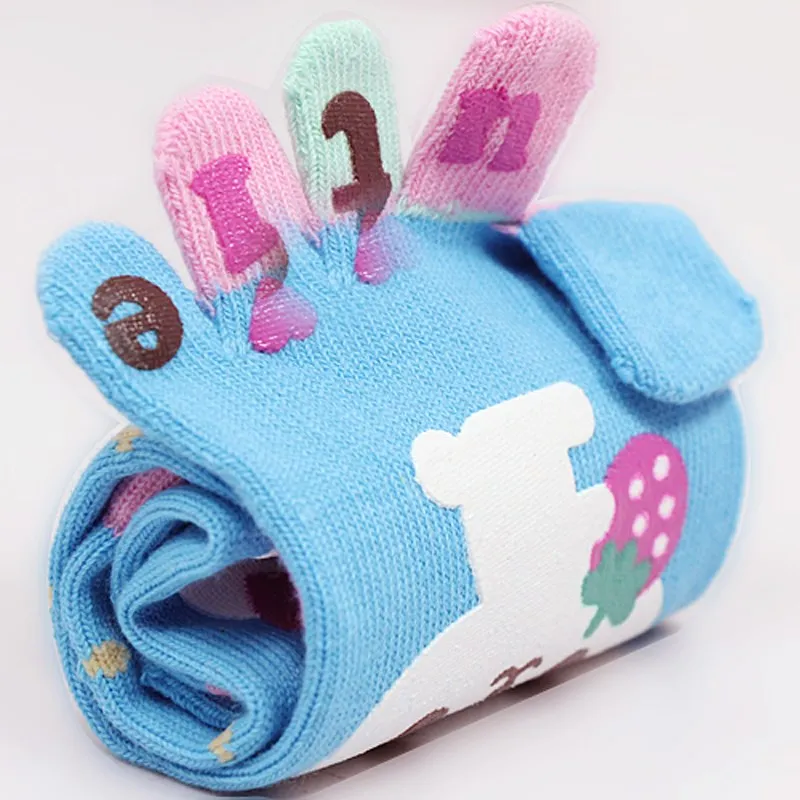 Носки с рисунком кролика котенка медведя детей 3 8 лет|boys socks|child toe sockskids socks |