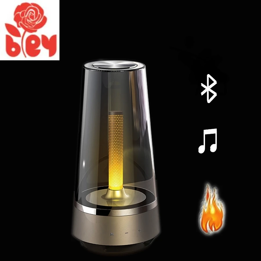 candle light bluetooth speaker