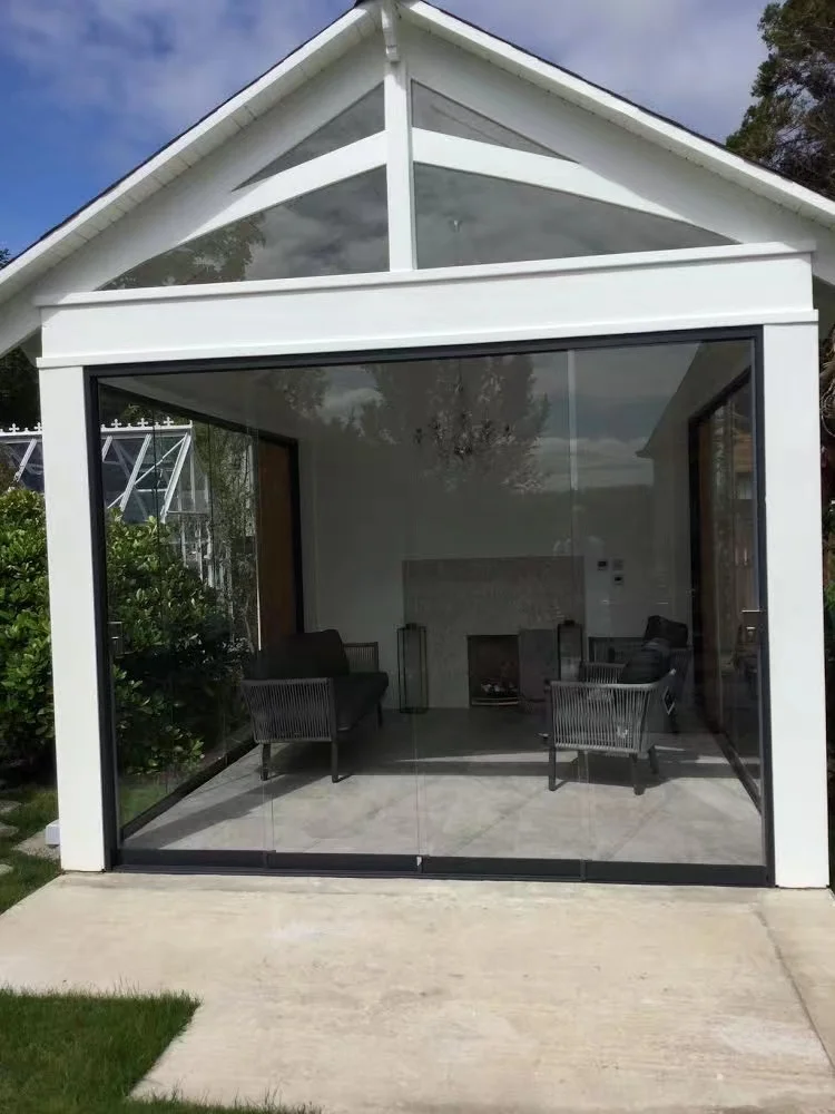 Motorized Modern Contemporary Reversible Light Belt Movable Roof Outdoor Backyard Steel Paragon With Post Aluminum Pergole