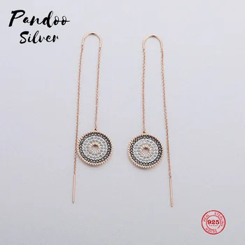 

Fashion Charm Sterling Silver Original 1:1 Copy, Fashion Ring Shape Warm And Charming Earrings Women's Luxury Jewelry Gifts