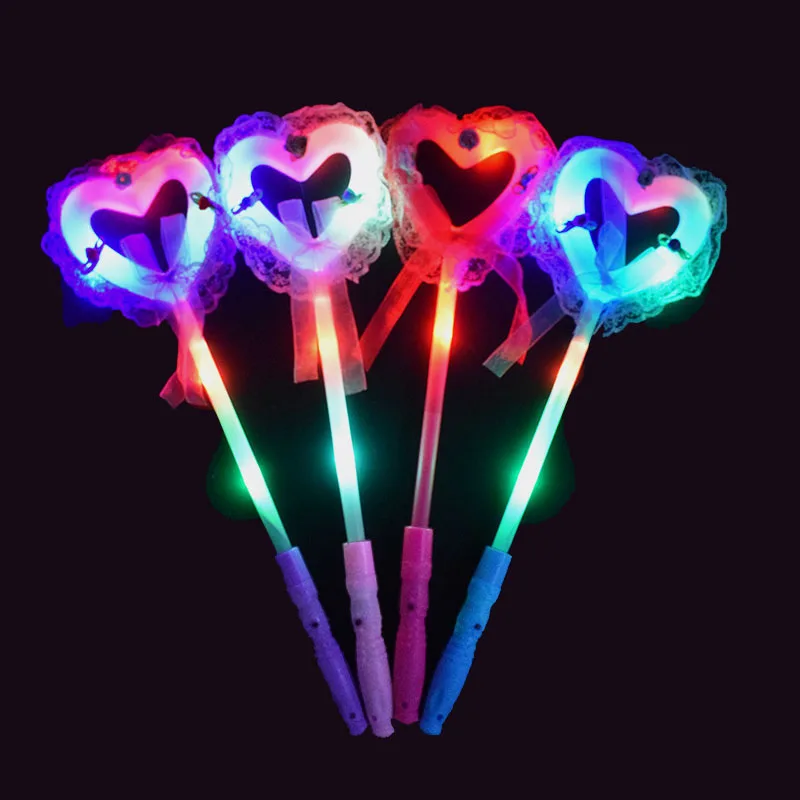 Wedding Decoration Glow Stick Light Up LED Foam Stick For Wedding Decoration Concert Party Cheer Stick Multi Color Flash Toy (4)