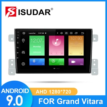 

ISUDAR Car Radio For Grand Vitara 3 2005-2015 2 din Android 9 Autoradio Multimedia GPS DVR Camera RAM 2GB ROM 32GB USB Radio IPS