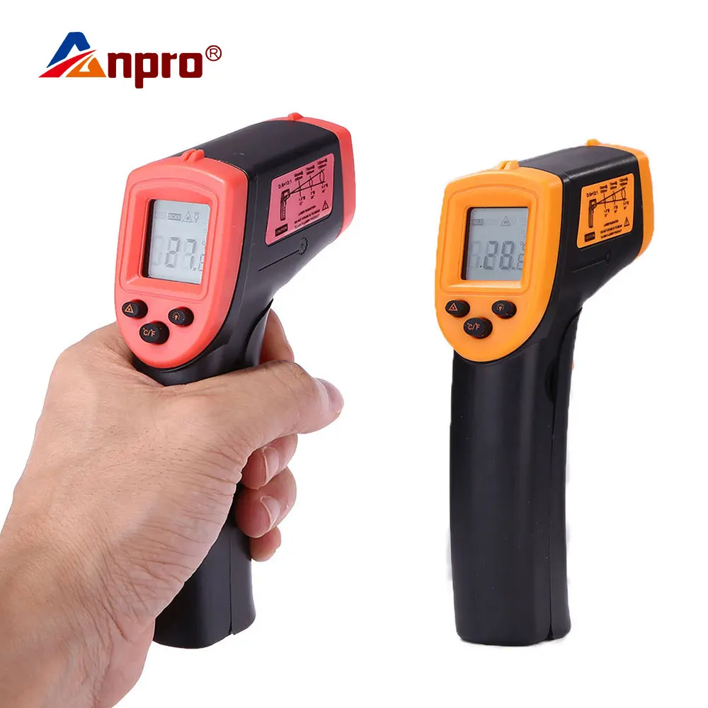 

Non-Contact Infrared Thermometer Portable LCD Display IR Laser Digital Temperature Gun Intelligent Sensor Pyrometer Imager Tool