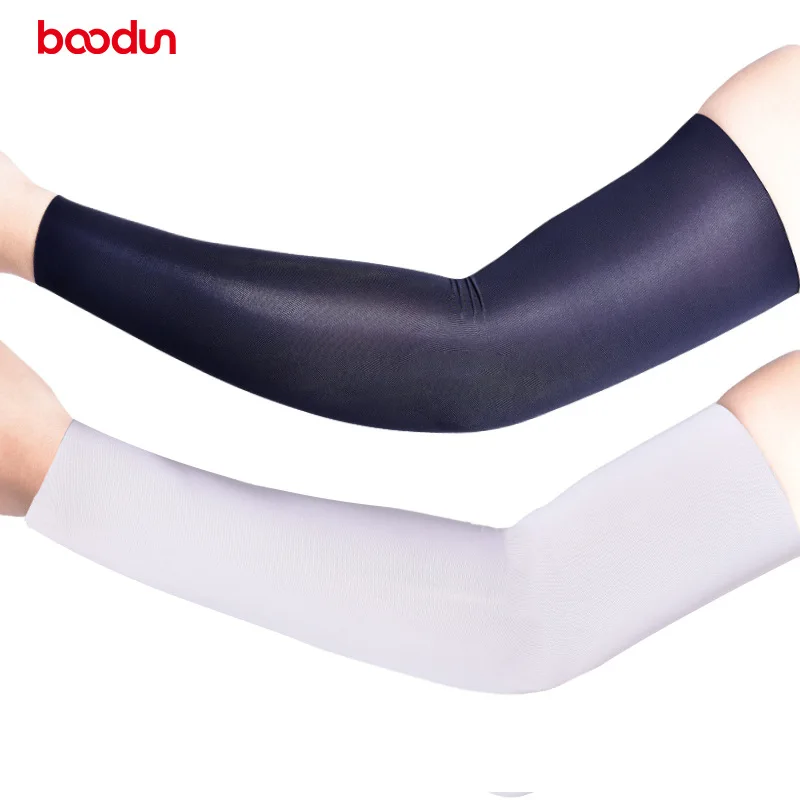 

BOODUN Summer 1 Pair Arm Sleeves Sun Uv Protection Cool Compression Running Fishing Sports Cycling Bike Sleeve Arm Cover Warmers