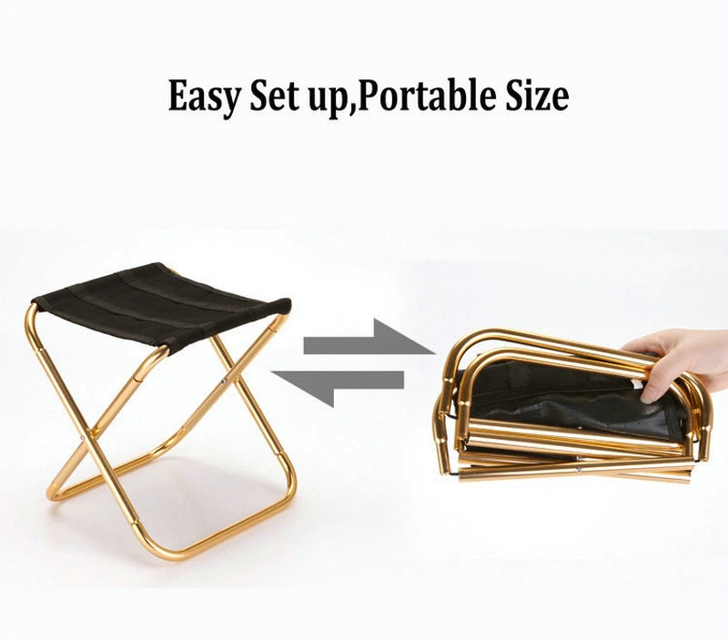 Outdoor Foldable Fishing Chair Ultra Light Portable Folding Backpack Camping Oxford Cloth Picnic Fishing Chair with Bag (11)