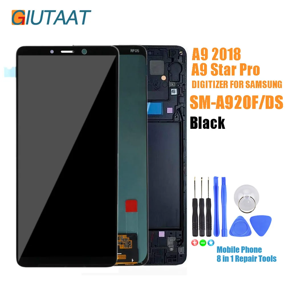 Дигитайзер для samsung Galaxy A9 ЖК-дисплей сенсорный экран A920 ЖК A9S A9 Star Pro SM-A920F/DS A920F для samsung A9 ЖК