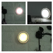 Светодиодный светильник для шкафа s шкаф беспроводной настенный светильник Магнитный коридор лестничный светильник для кухни спальня ночник умный светильник