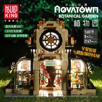 

Compatible Lepining City Street Series MOC Creator Expert LED Botanical Garden Model Building Blocks Bricks Toys For Children