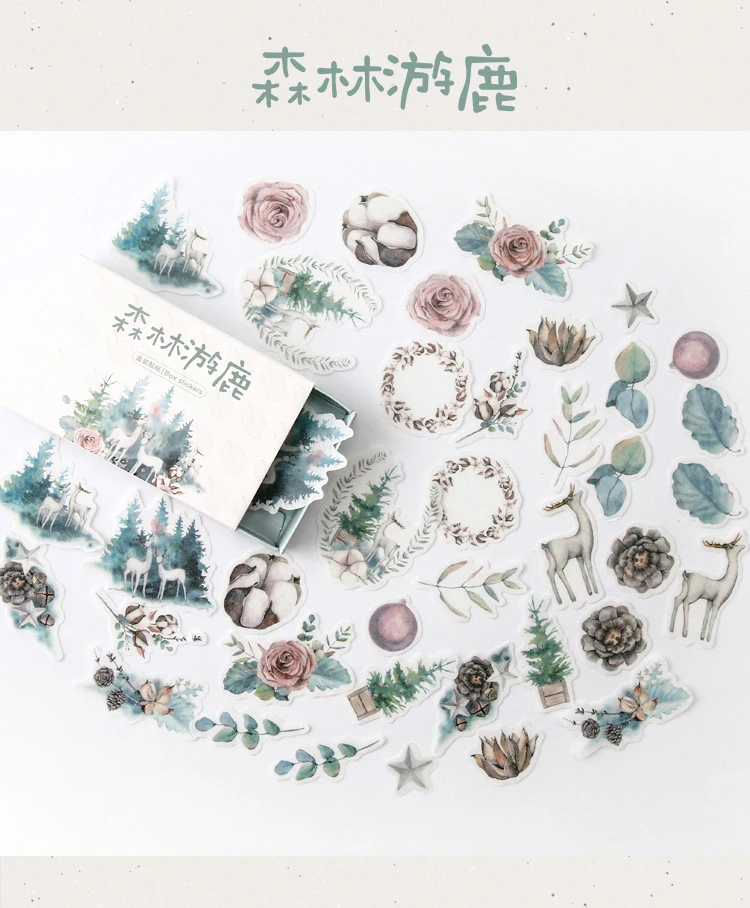 20sets/1lot Retro Time Series Diary Planner Decorative Mobile Stickers Scrapbooking Craft Stationery Stickers