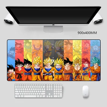 

Anime Mouse Pads Dragon Ball Picture Laptop Computer Keyboard Pad Non-slip Extended Rubber Desk Mat L/XL/XXL Desktop Game Pad